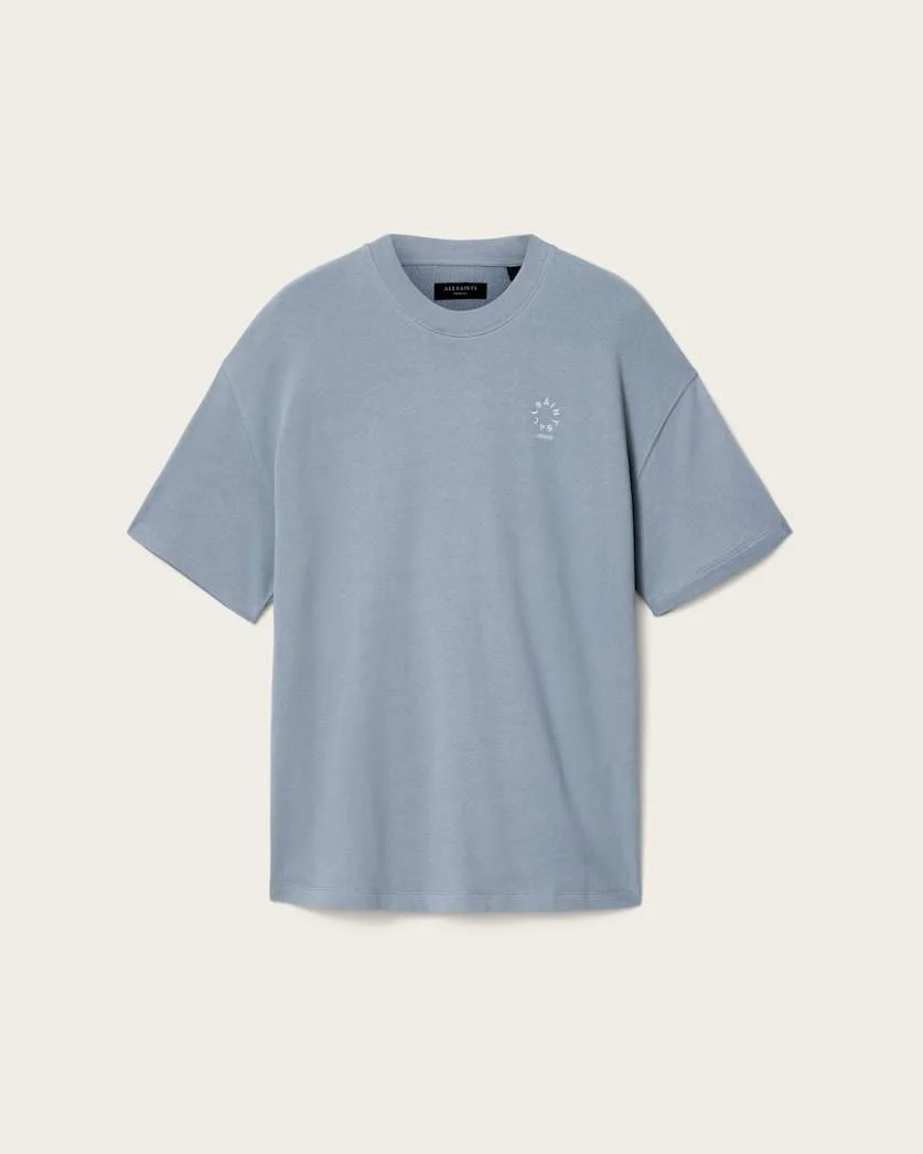 HAVEN EMBROIDERED LOGO OVERSIZED T-SHIRT - 1