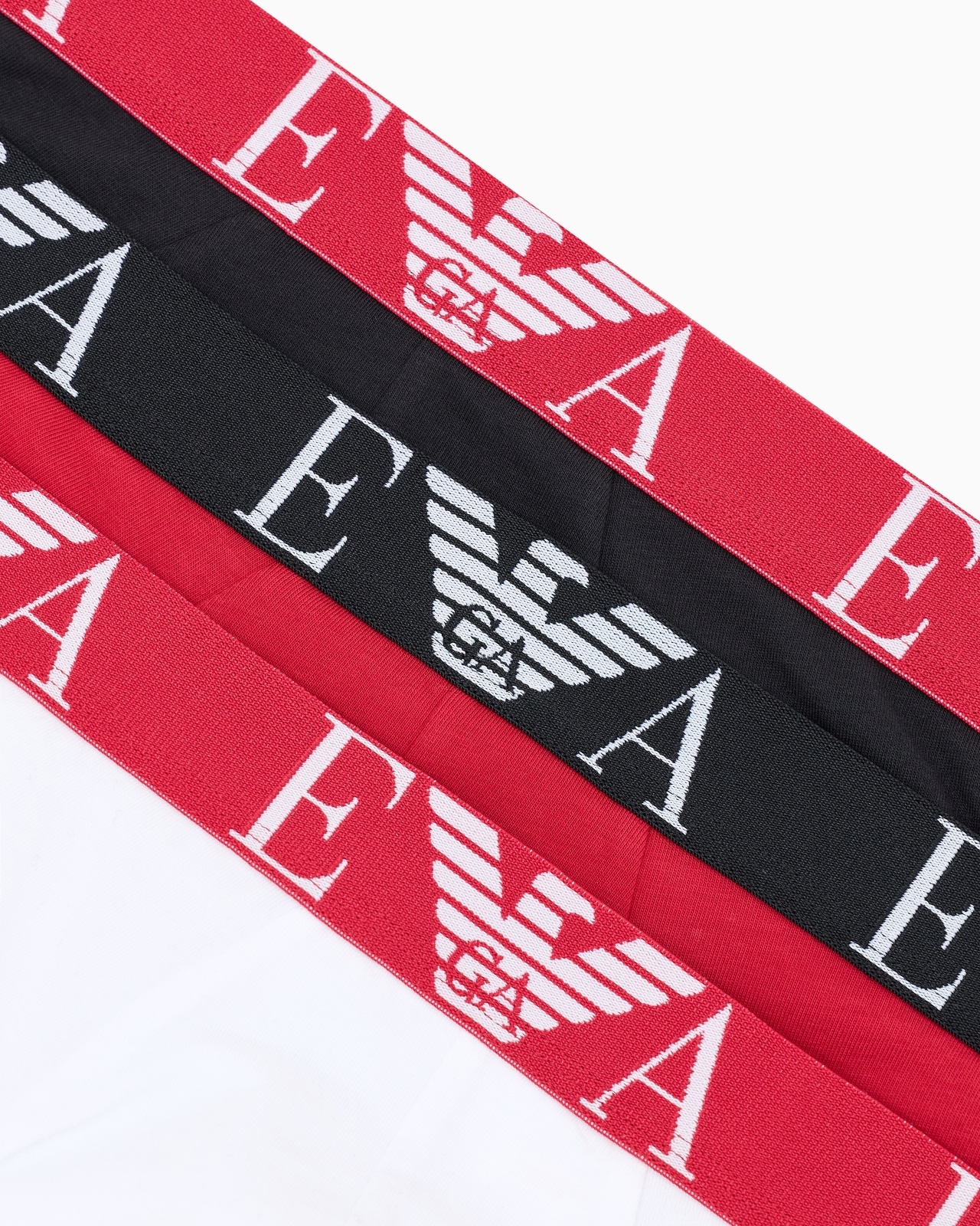 THREE-PACK OF BRIEFS WITH BOLD MONOGRAM LOGO - 4