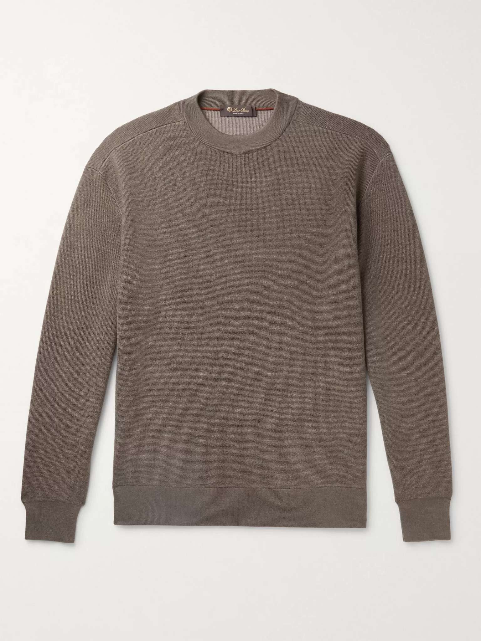 Hudson Virgin Wool, Silk and Cashmere-Blend Sweater - 1