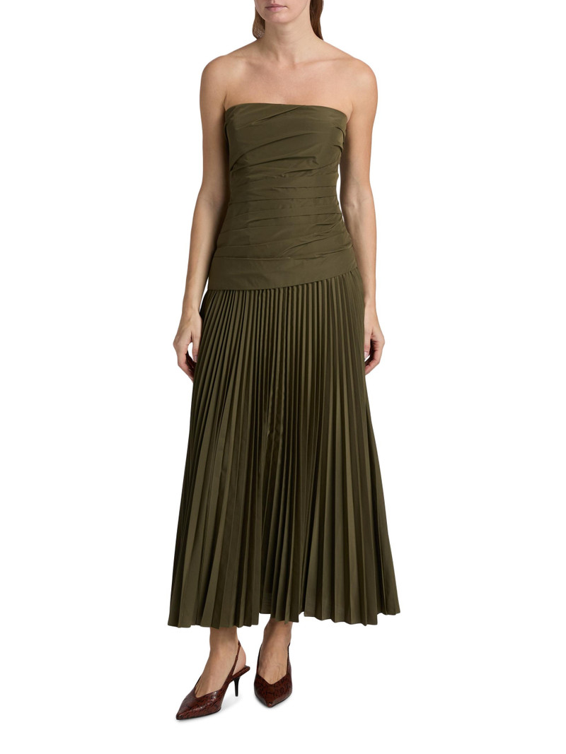 Women's Arie Strapless Bustier Midi-Dress - Fern 3