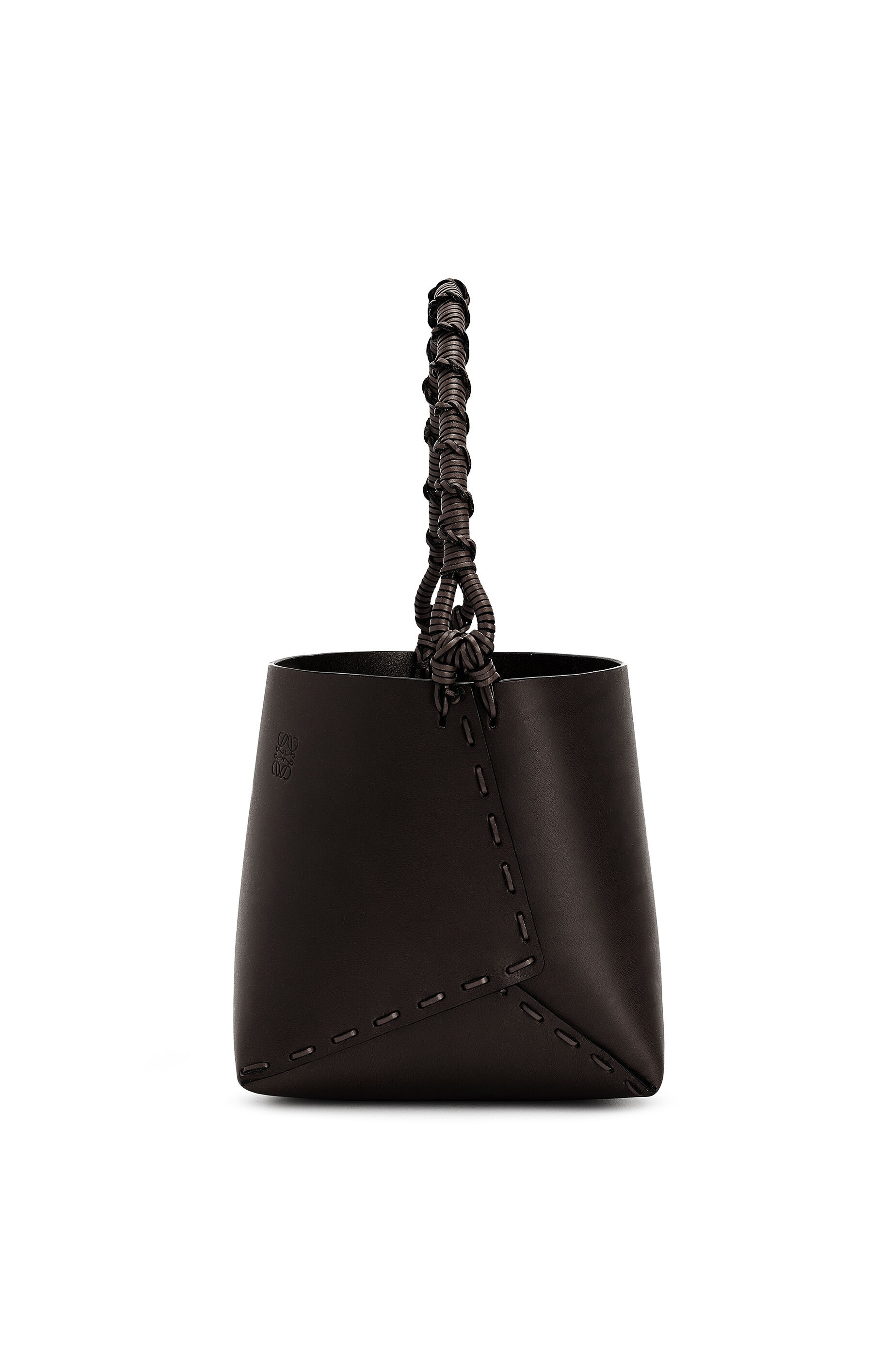 Bucket square bag in calfskin - 5