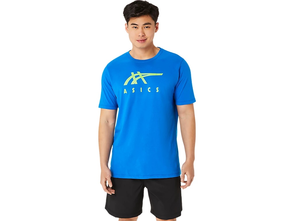 ASICS STRIPE SHORT SLEEVE TEE - 1