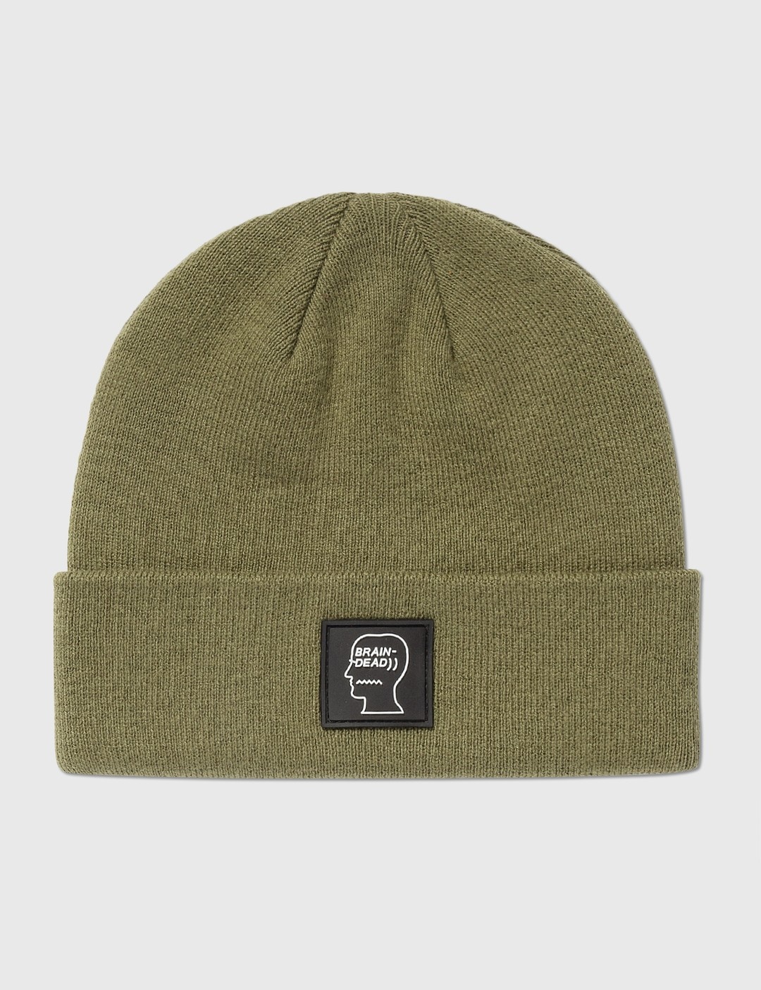 LOGO HEAD WOOL BEANIE - 1