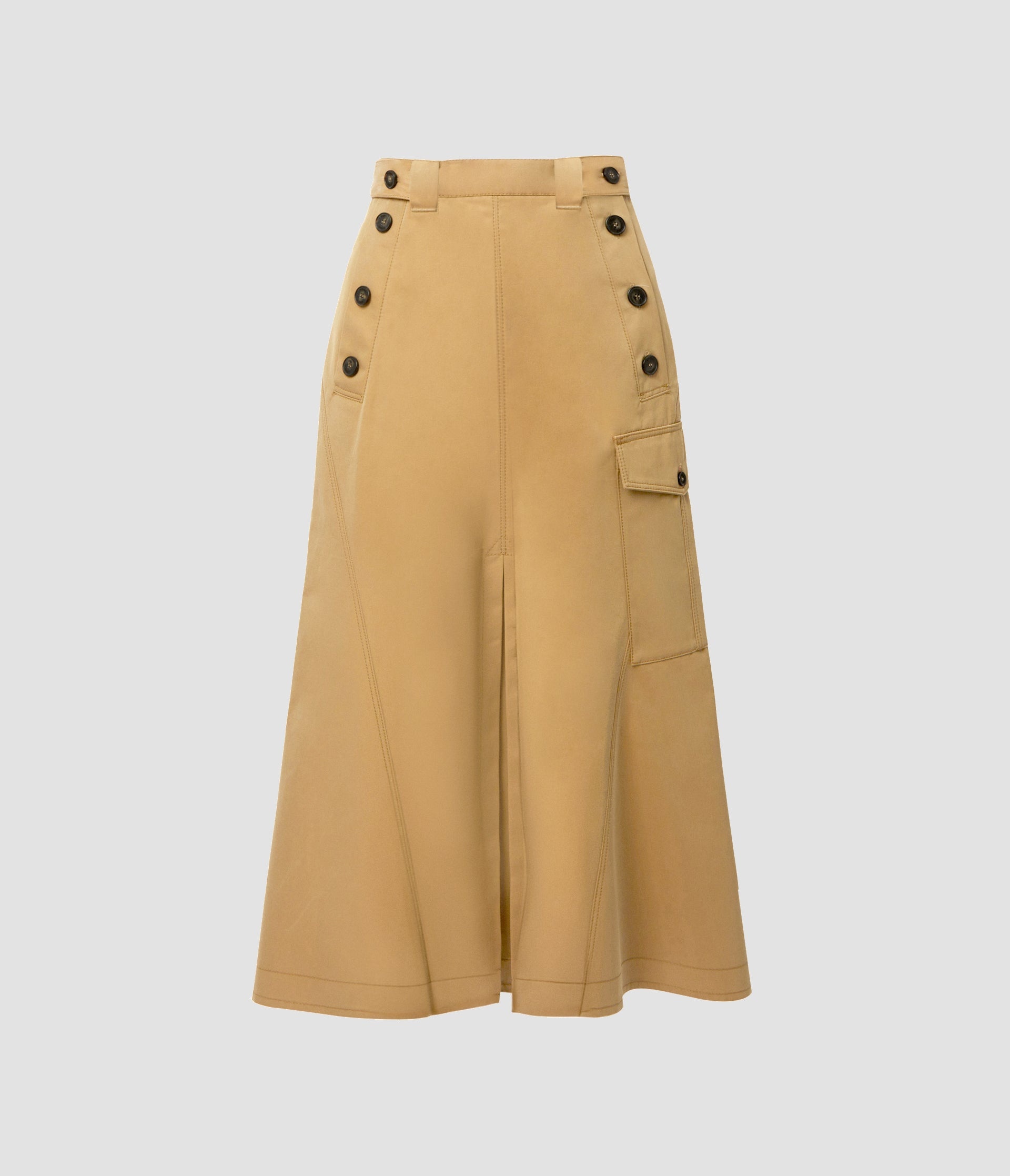 CARGO MIDI SKIRT - 1