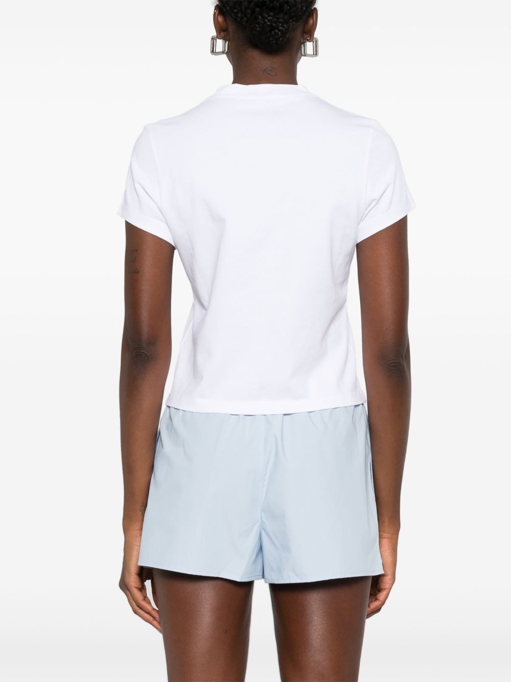 cotton T-shirt - 4