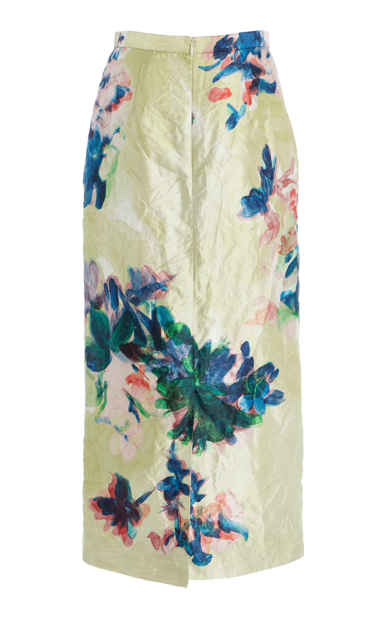 Printed Midi Skirt yellow - 6