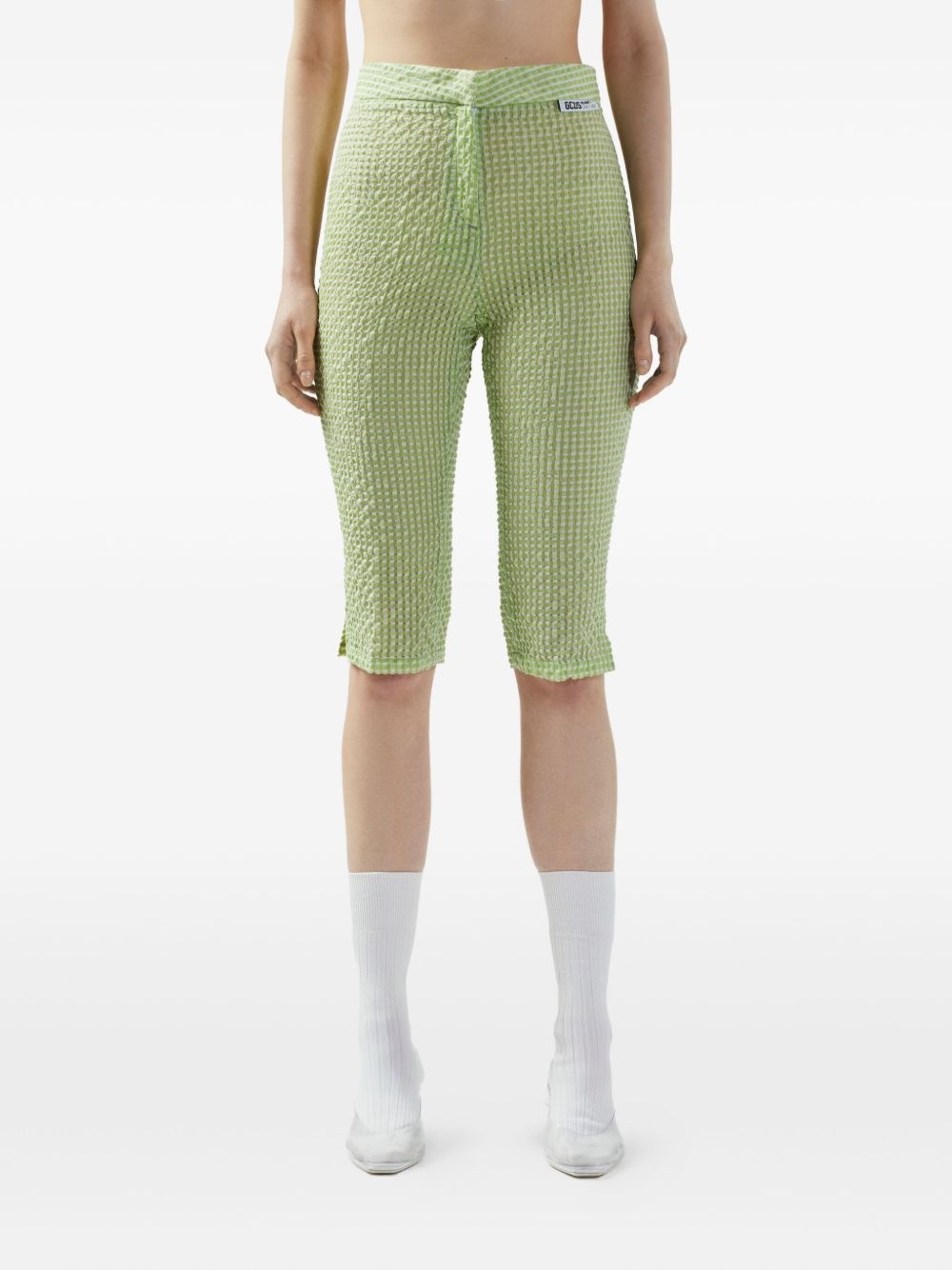 Vichy capri trousers - 3