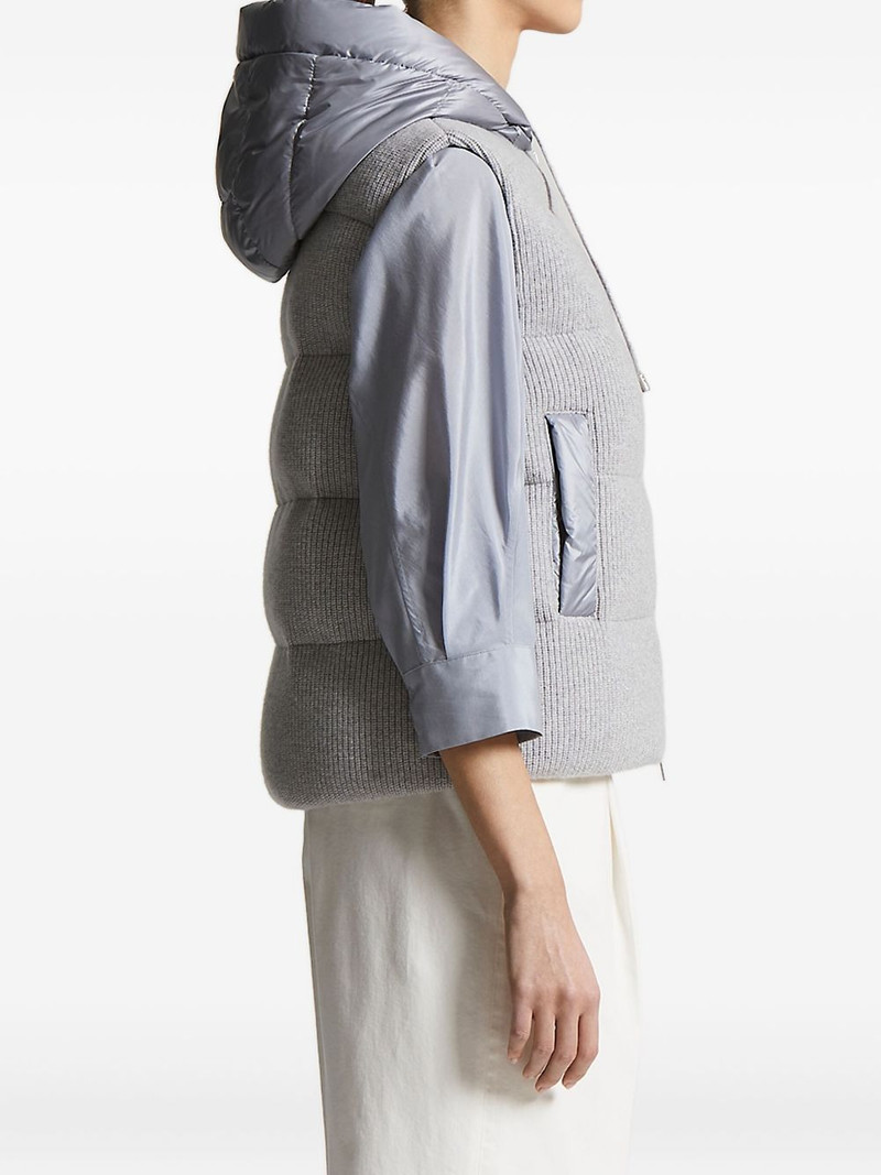 PESERICO hooded quilted padded jacket outlook