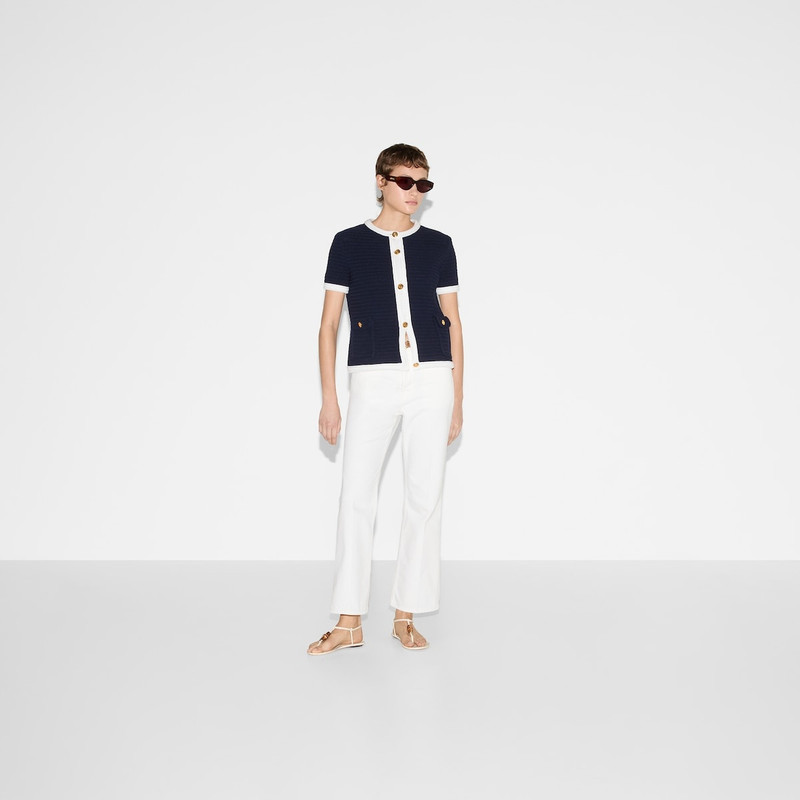 GUCCI Fine cotton cardigan outlook