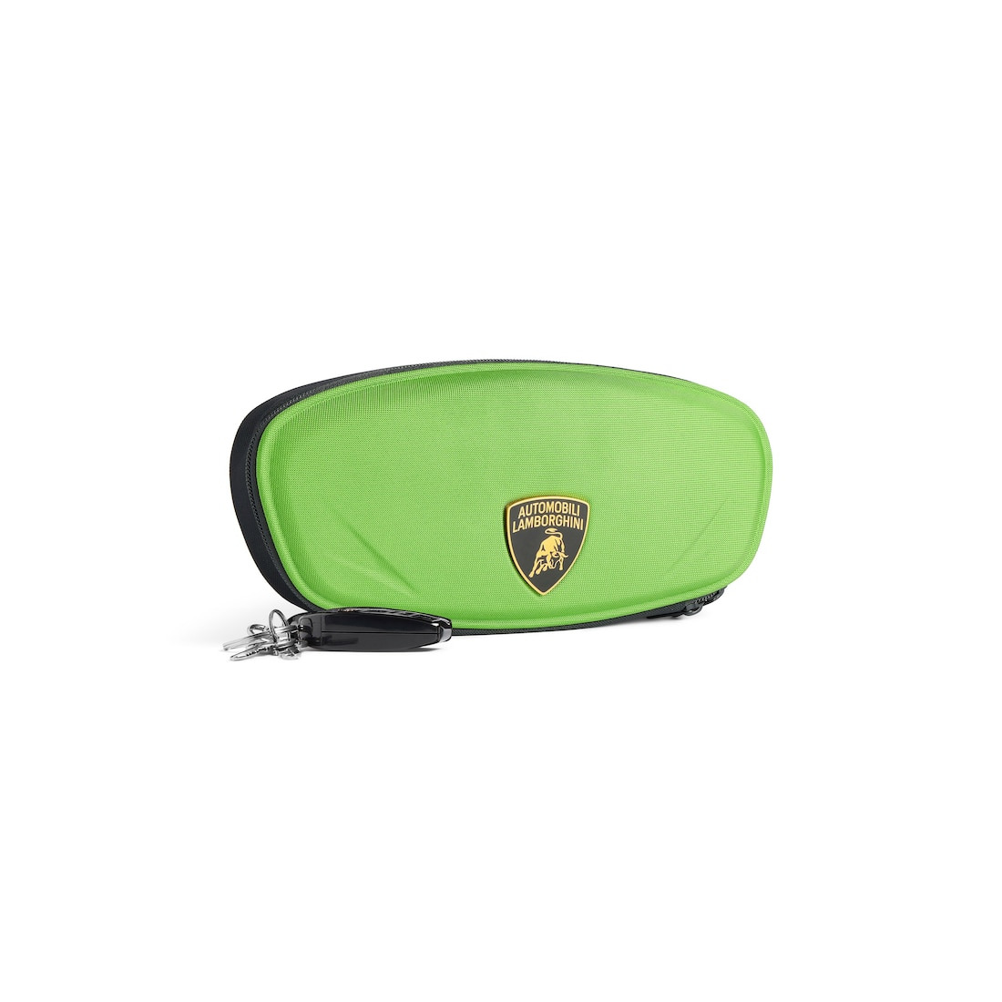 Men's Balenciaga | Automobili Lamborghini Clutch With Charms in Green - 2