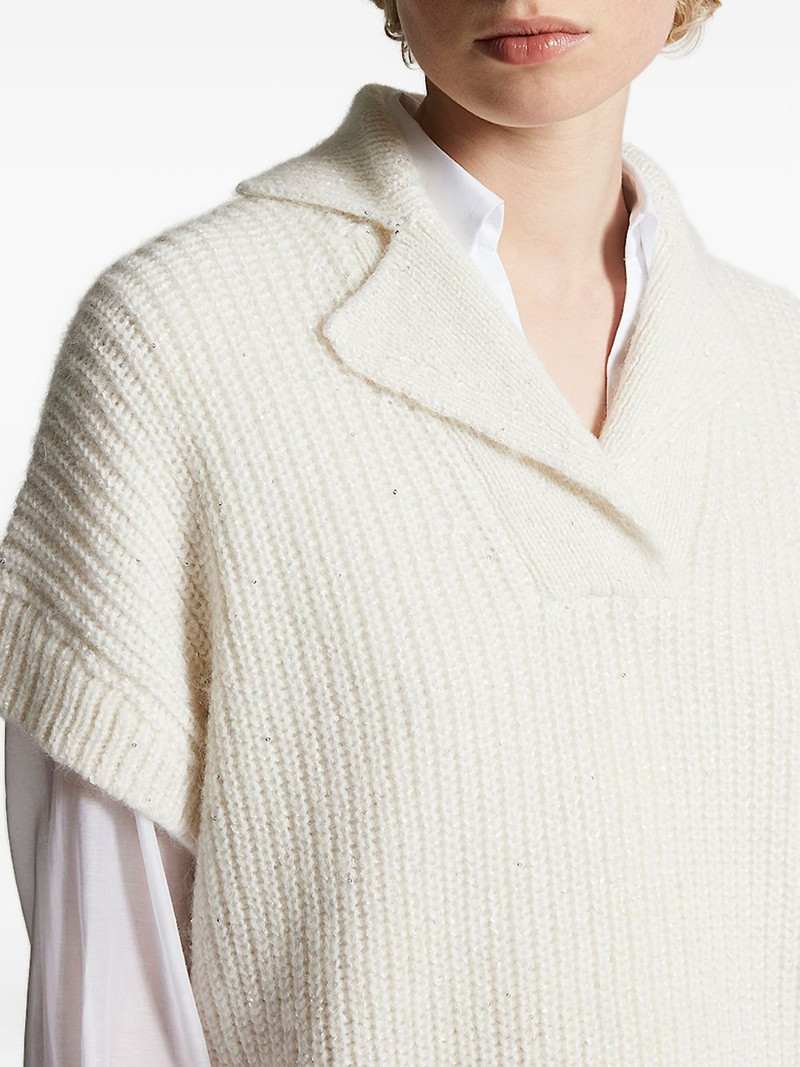 ribbed collar sweater 5