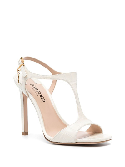 TOM FORD Angelina 95mm leather sandals outlook