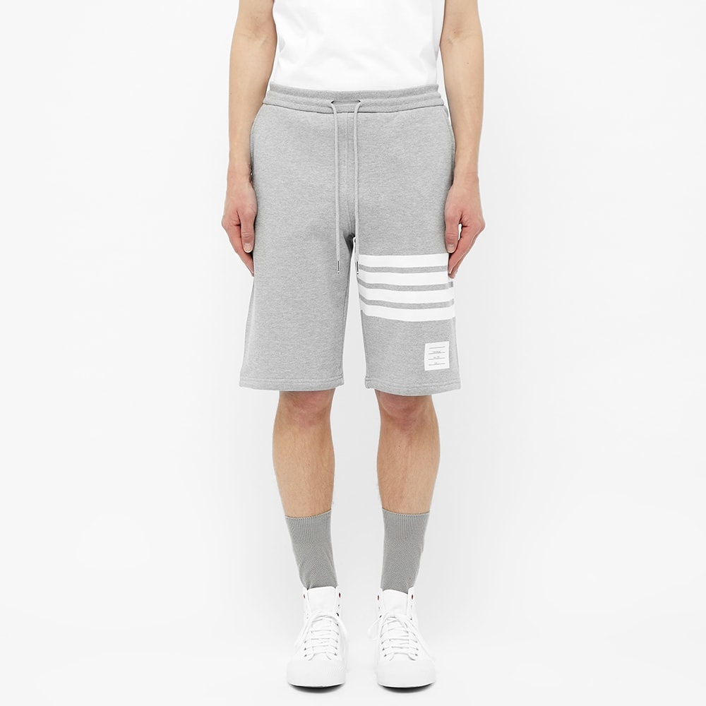Thom Browne Engineered Stripe Sweat Shorts - 4