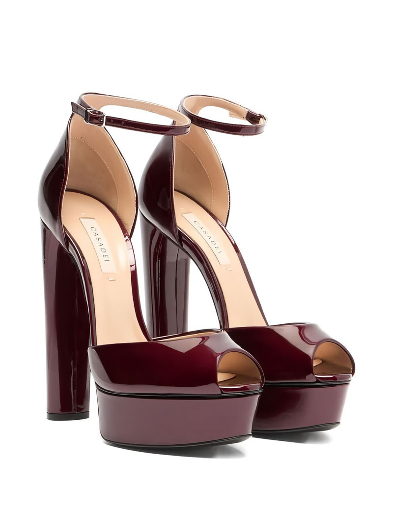 CASADEI 140mm Flora platform sandals outlook