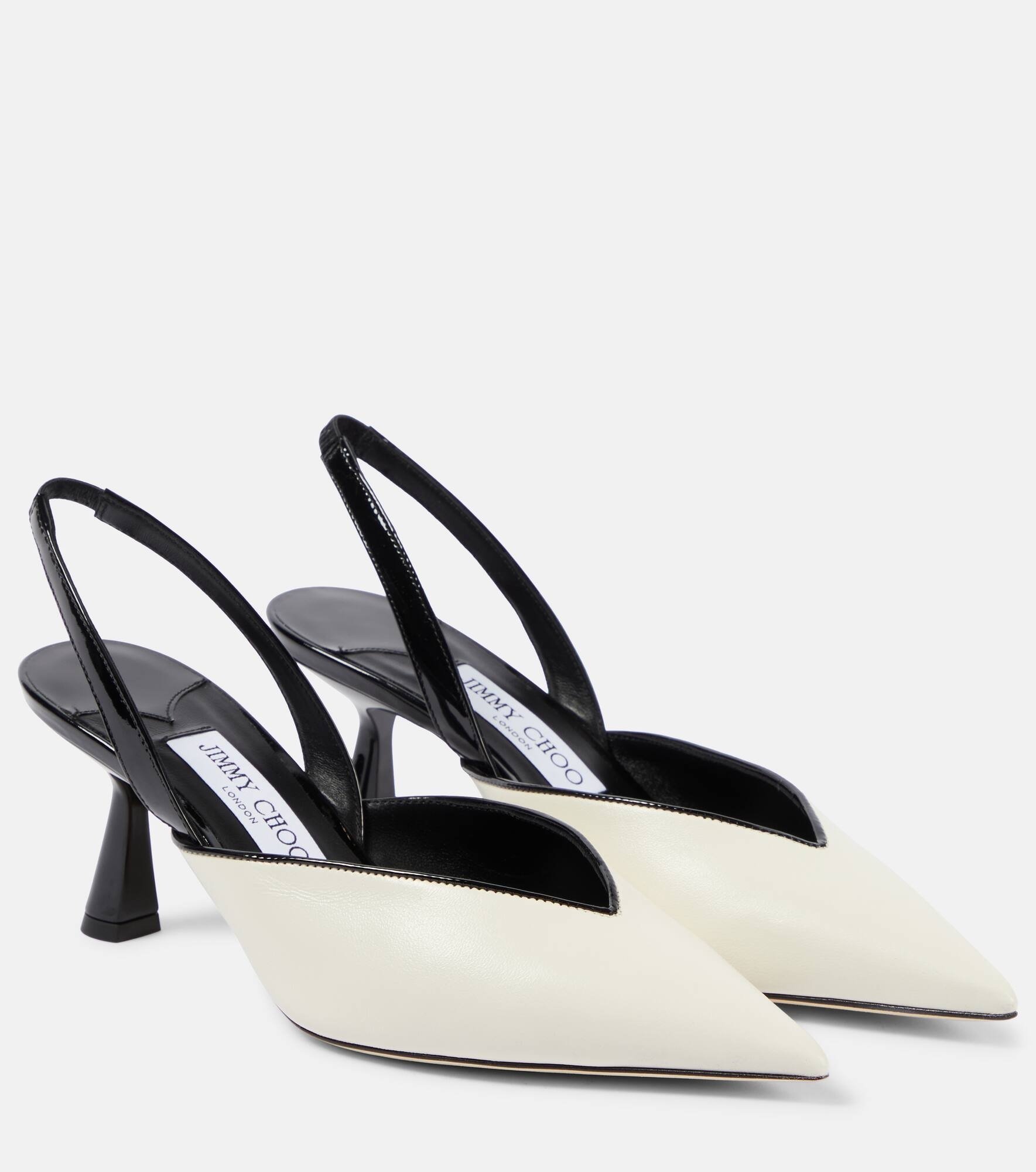 Maryanne SB 65 leather slingback pumps - 1