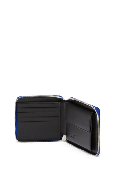 Loewe Square zip wallet in calfskin outlook