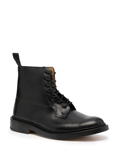 Tricker's lace-up leather boots outlook