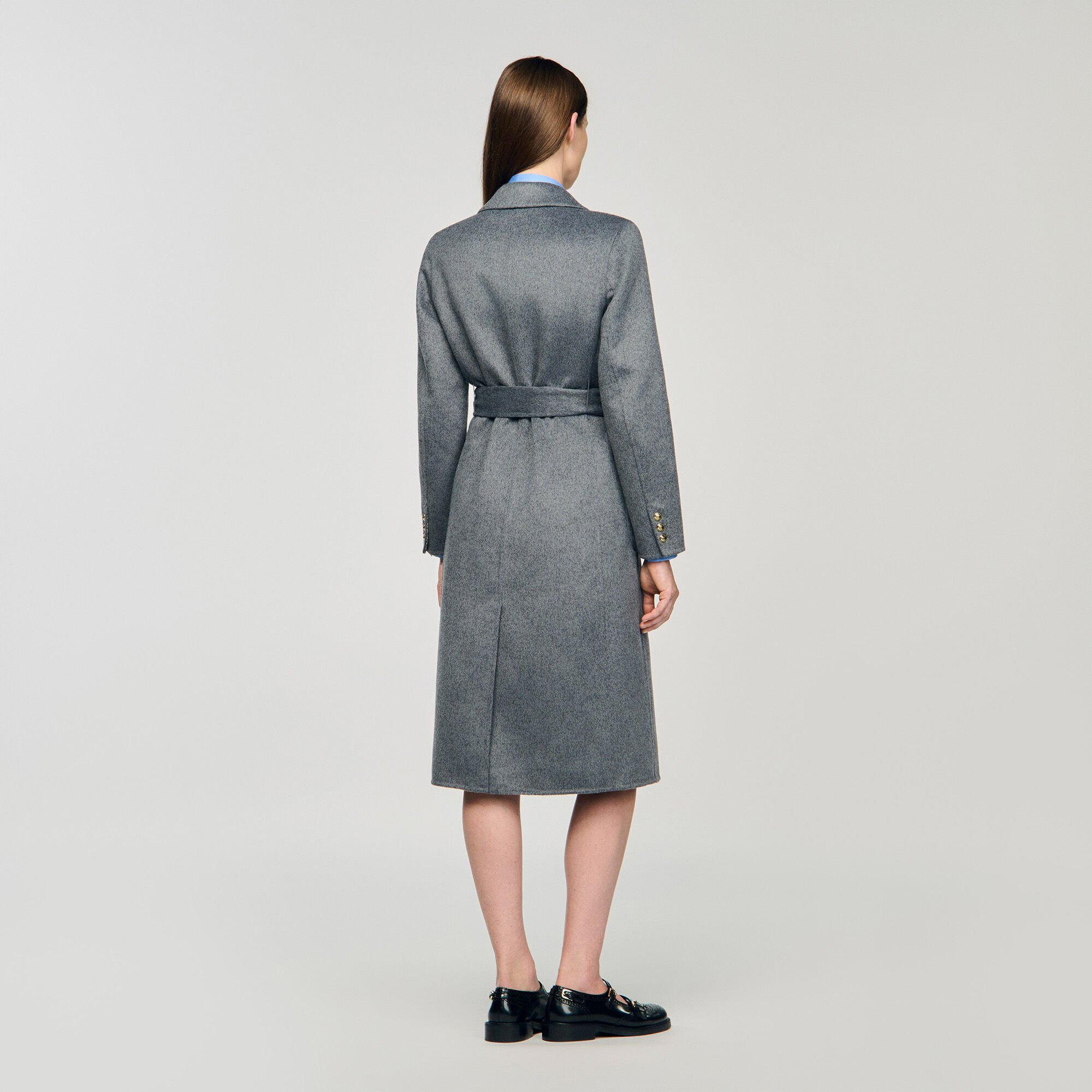 DOUBLE-FACED CHECK COAT - 5