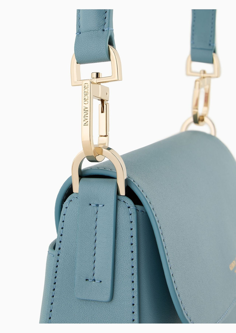 Small la Prima Soft handbag in nappa leather 6