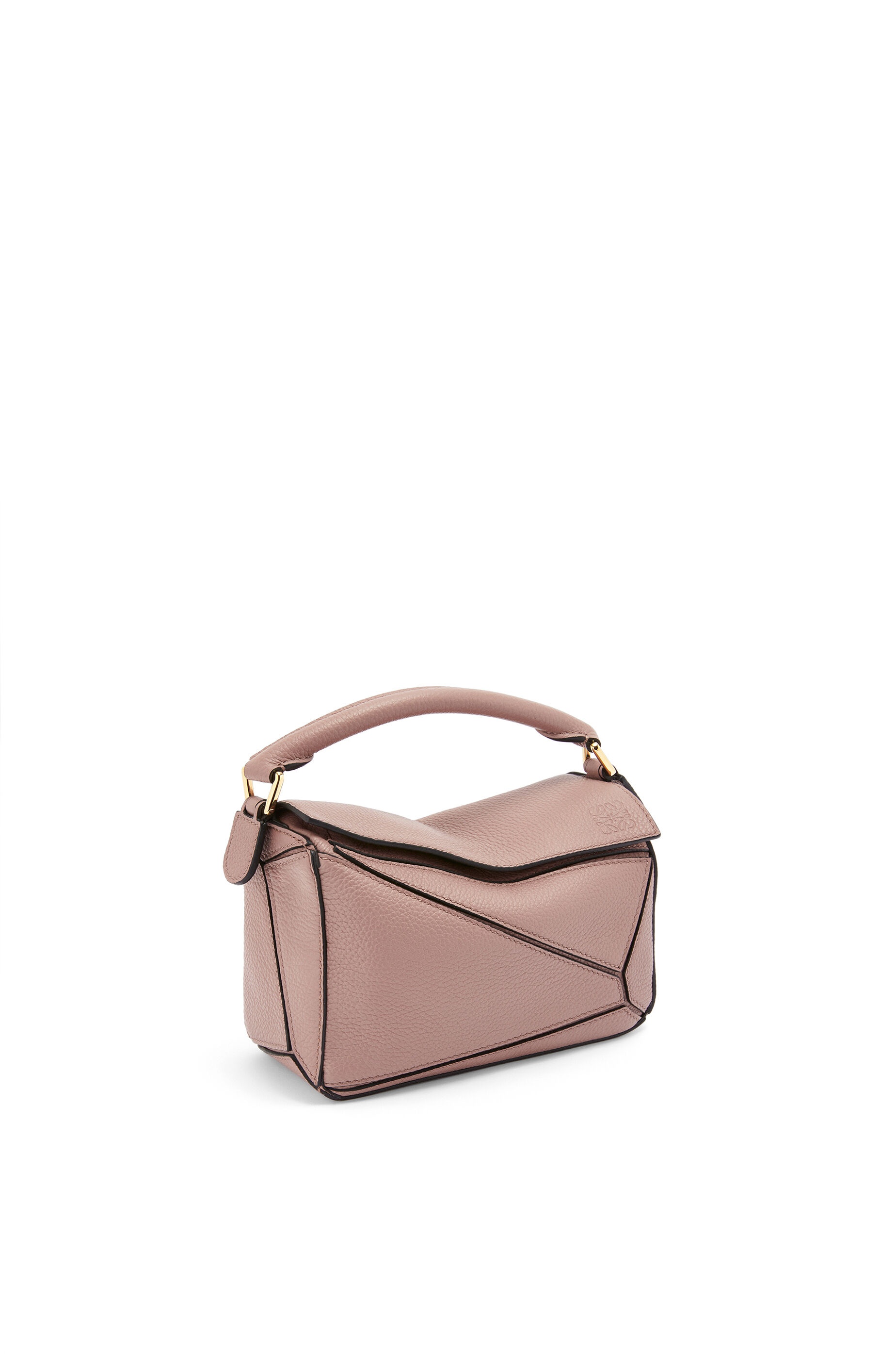 Mini Puzzle bag in soft grained calfskin - 3
