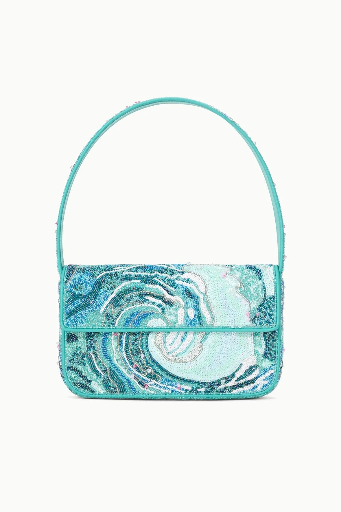 STAUD TOMMY BEADED BAG TIDAL WAVE - 1