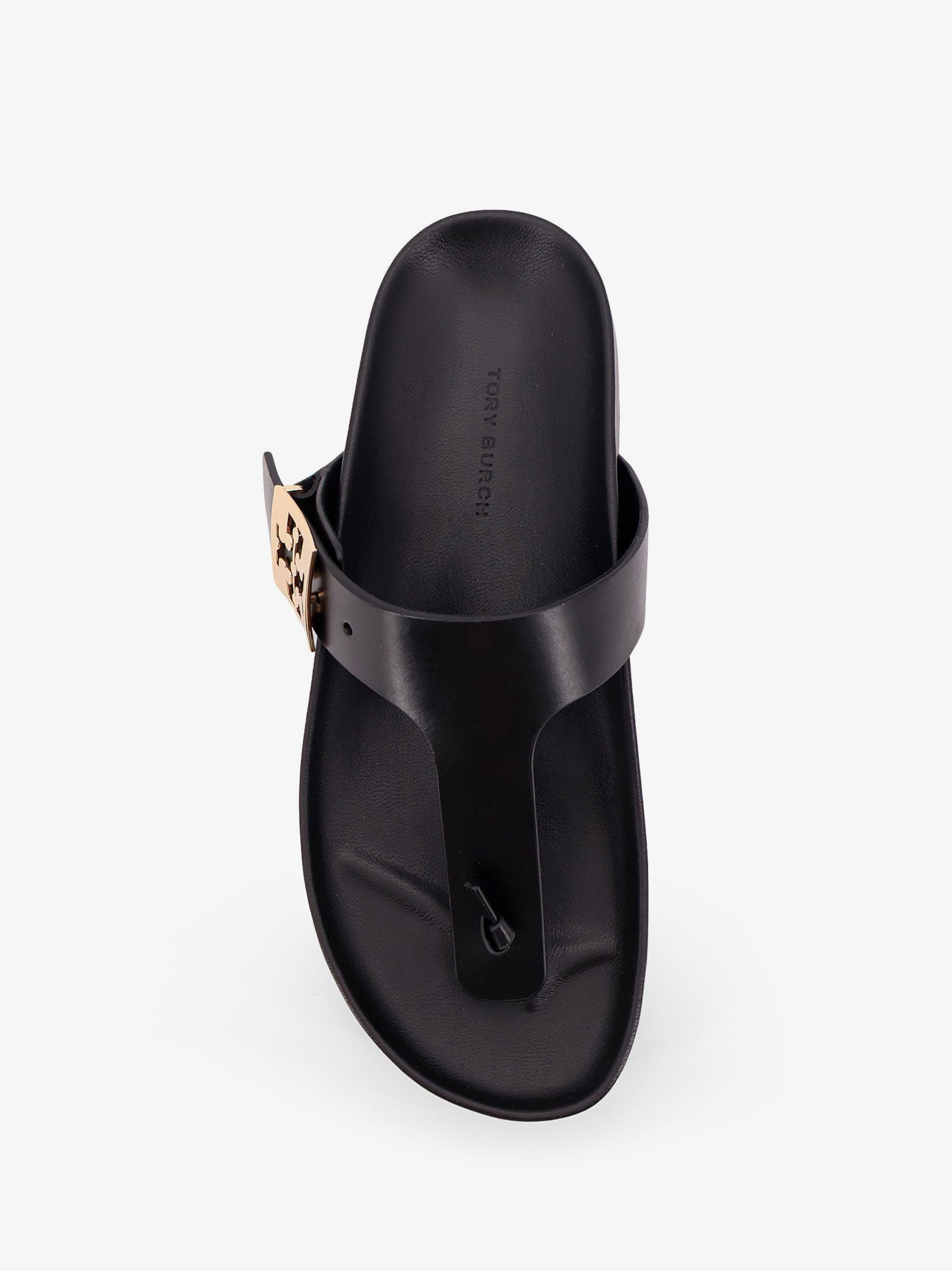 TORY BURCH - Tory Burch Leather Thong Sandals - 5