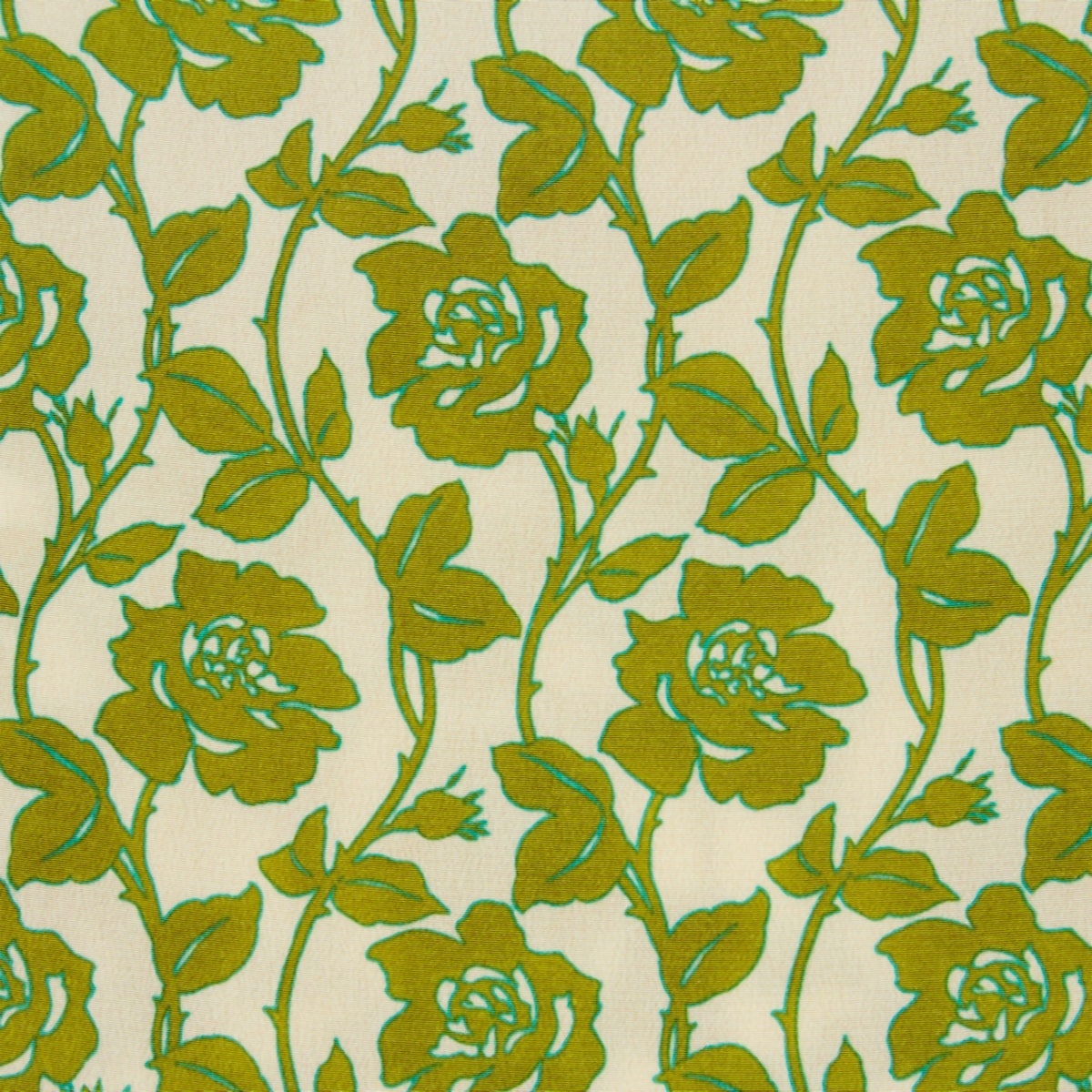 Floral print silk crêpe de chine skirt - 7