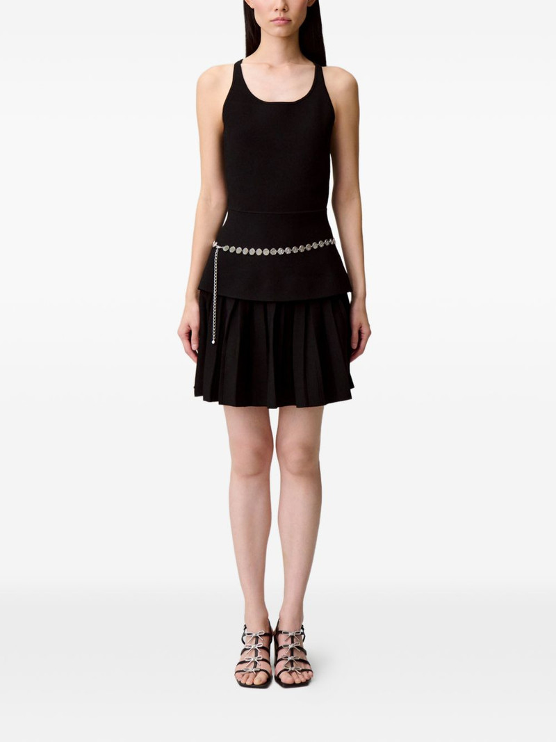 Claudie Pierlot pleated mini dress outlook