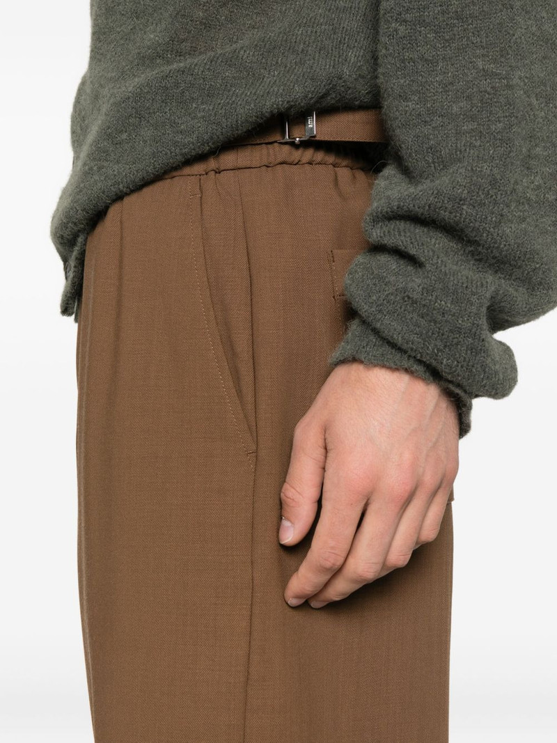 elastic-waist trousers 5