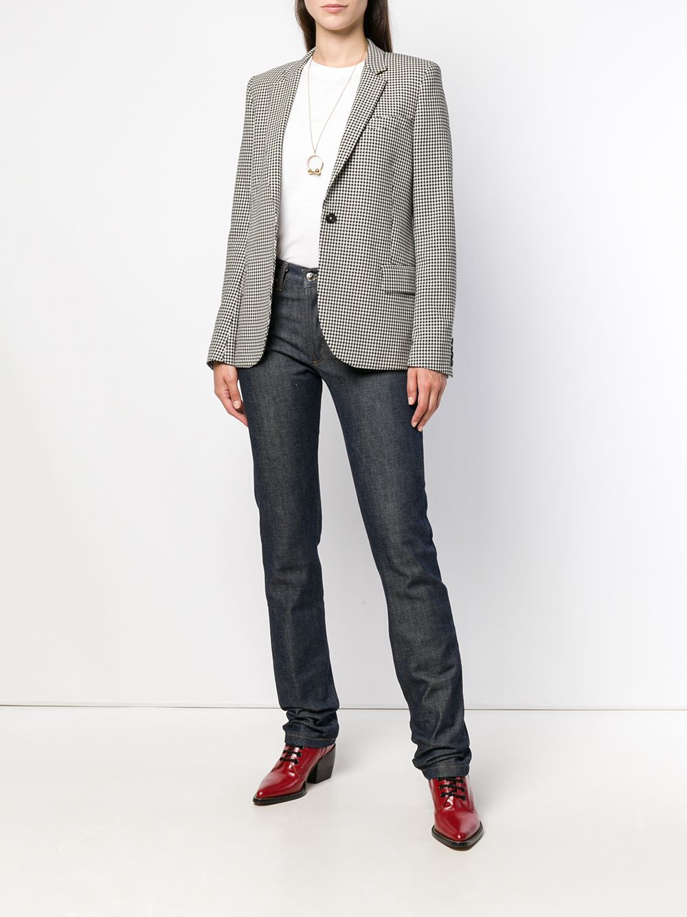 straight leg jeans - 2