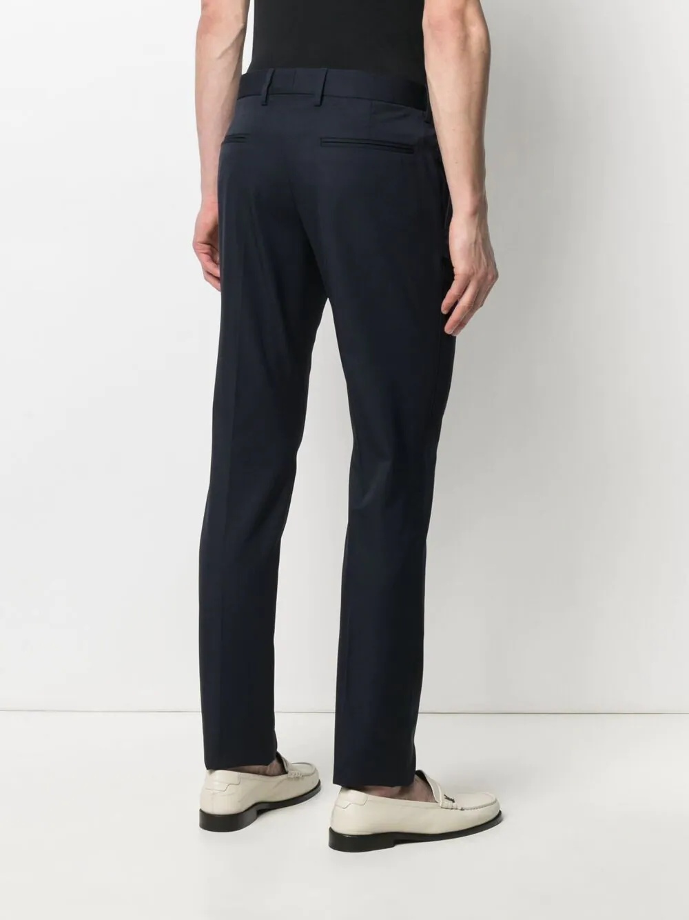 wool tailored trousers - 4