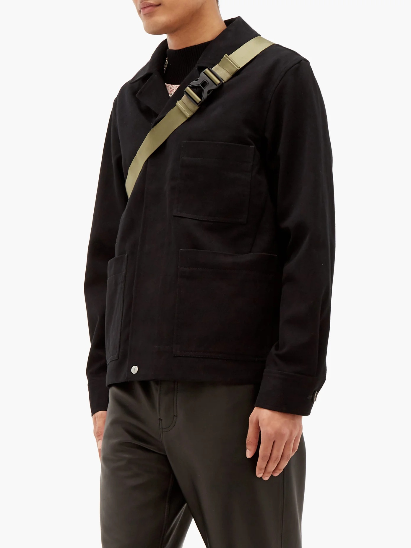 Omar Bru cotton-canvas jacket - 6