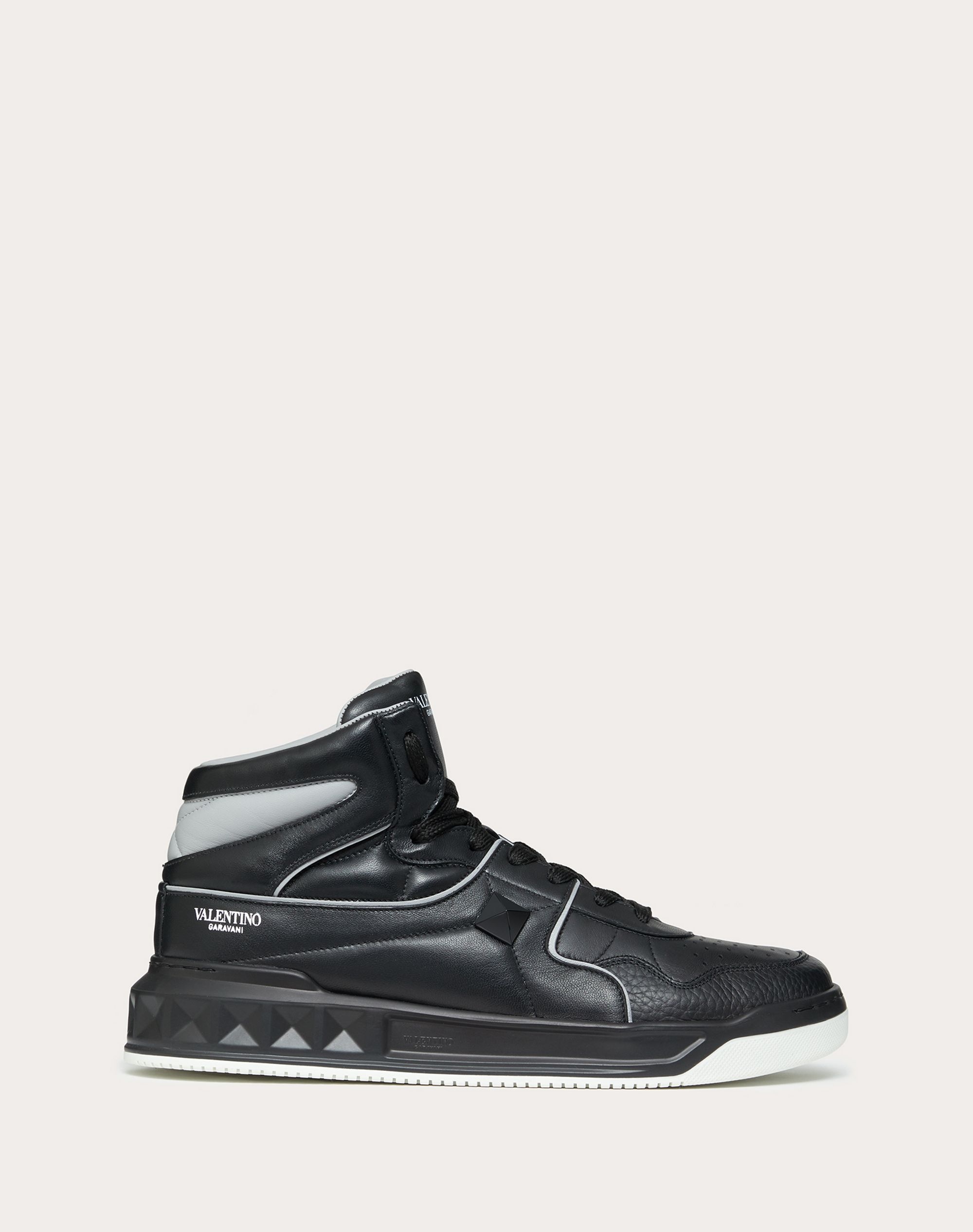 ONE STUD Mid-Top Nappa Sneaker - 1