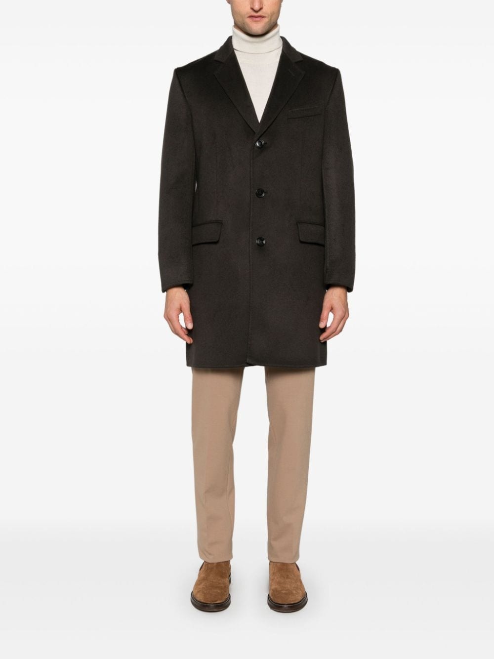 textured coat - 2