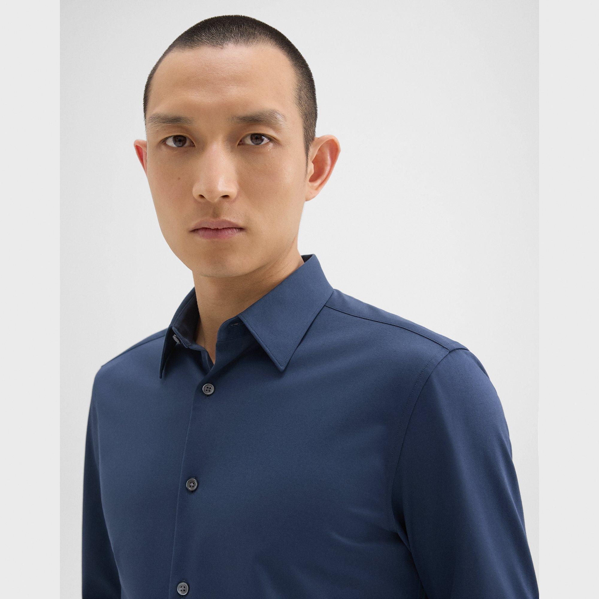 Sylvain Shirt in Structure Knit - 5