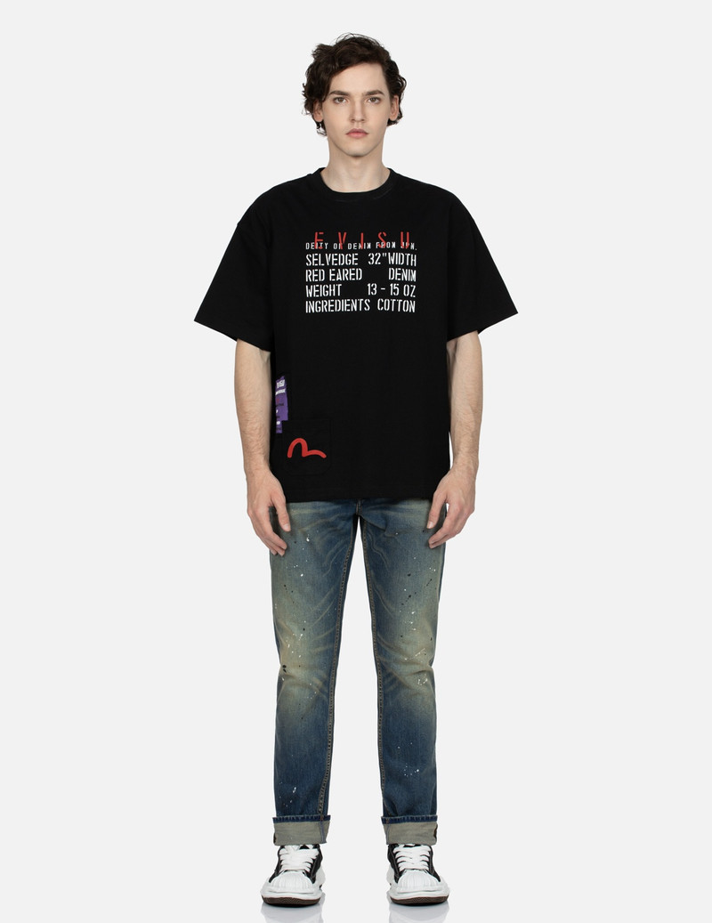 GRAFFITI DAICOCK PRINT CARROT FIT JEANS #2017 6