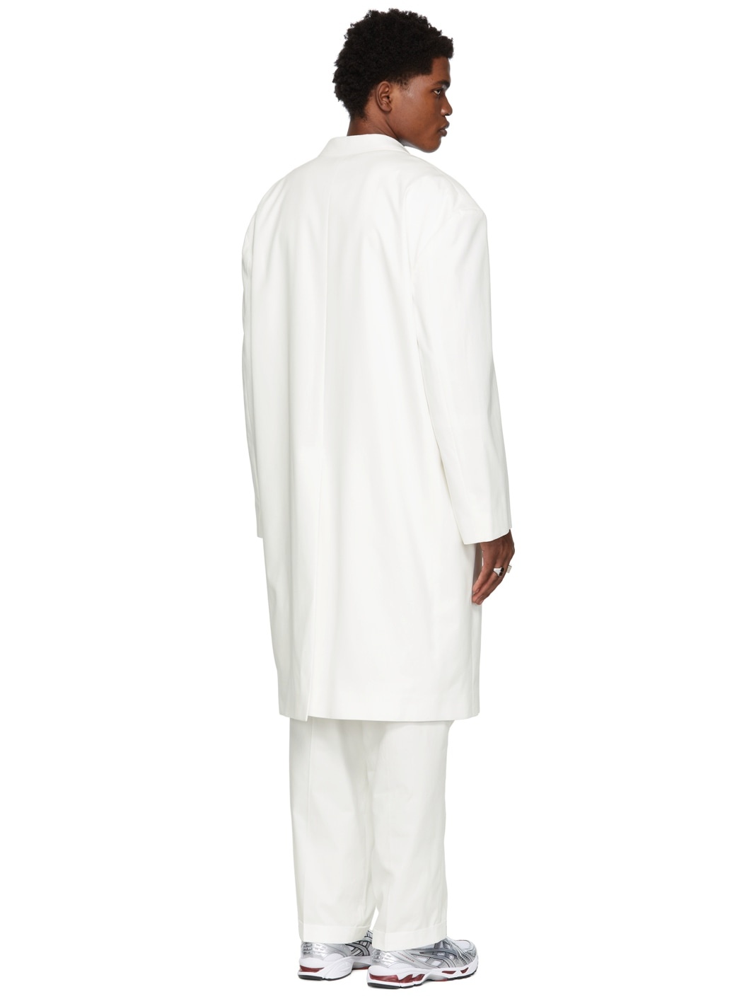 SSENSE Exclusive Off-White 90's Tailored Coat - 3
