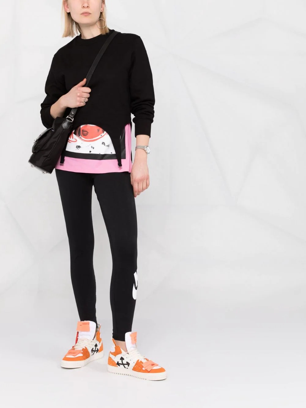 high-rise leggings - 2