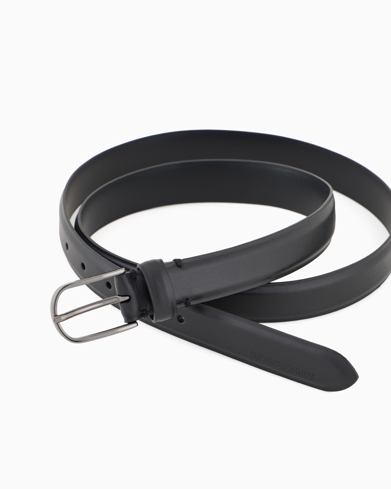 PEBBLED LEATHER BELT - 2