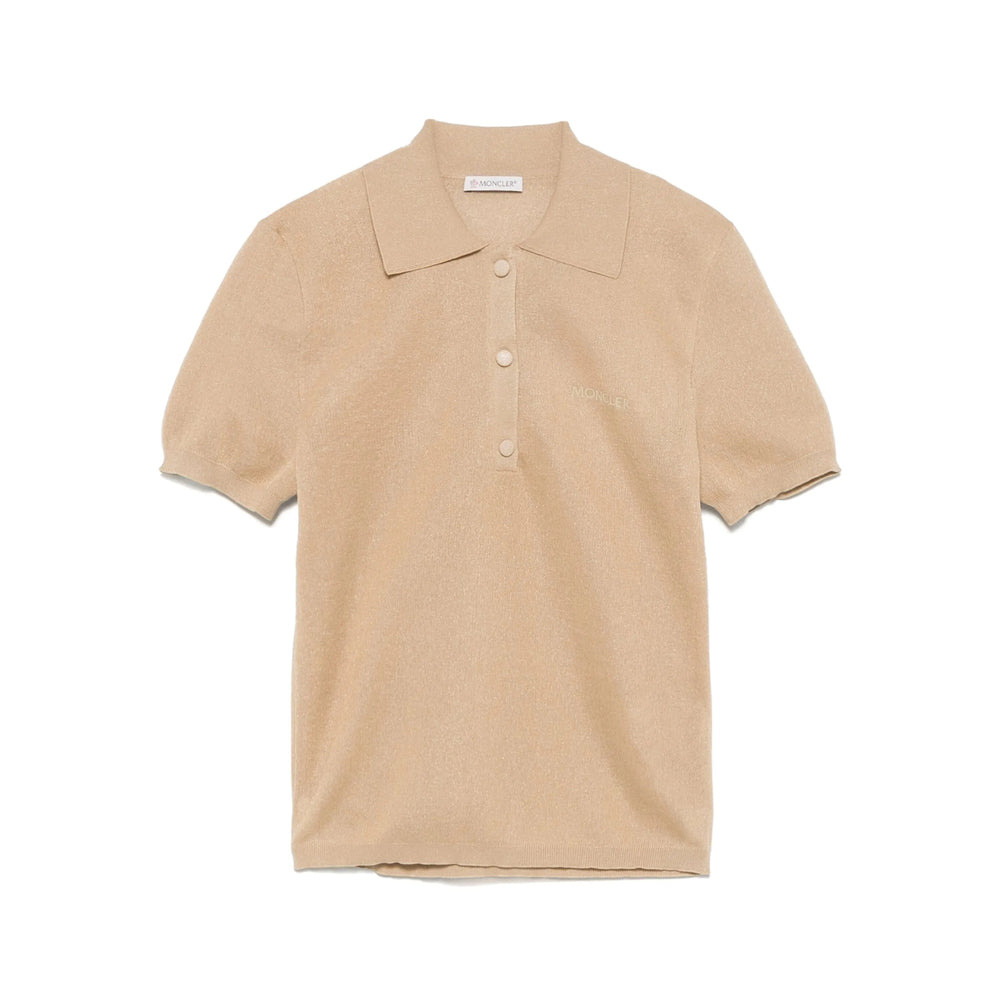 Moncler Neutrals Tops - Polo Tops Women - 1