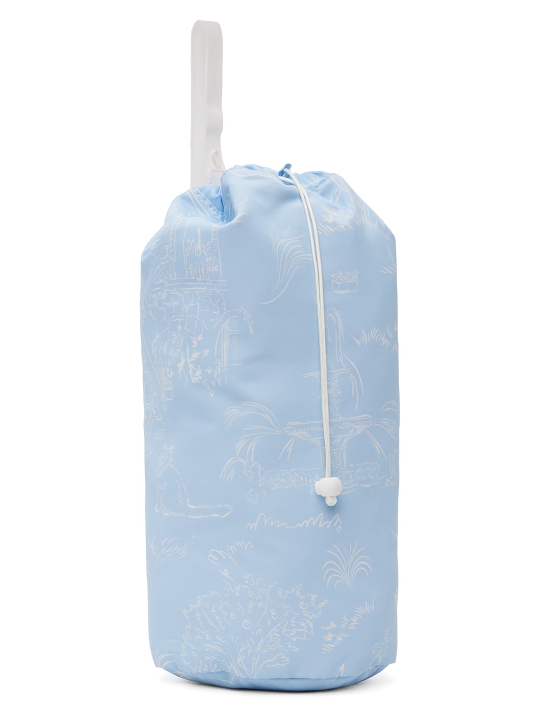 Blue Drawstring Sport Bag - 2