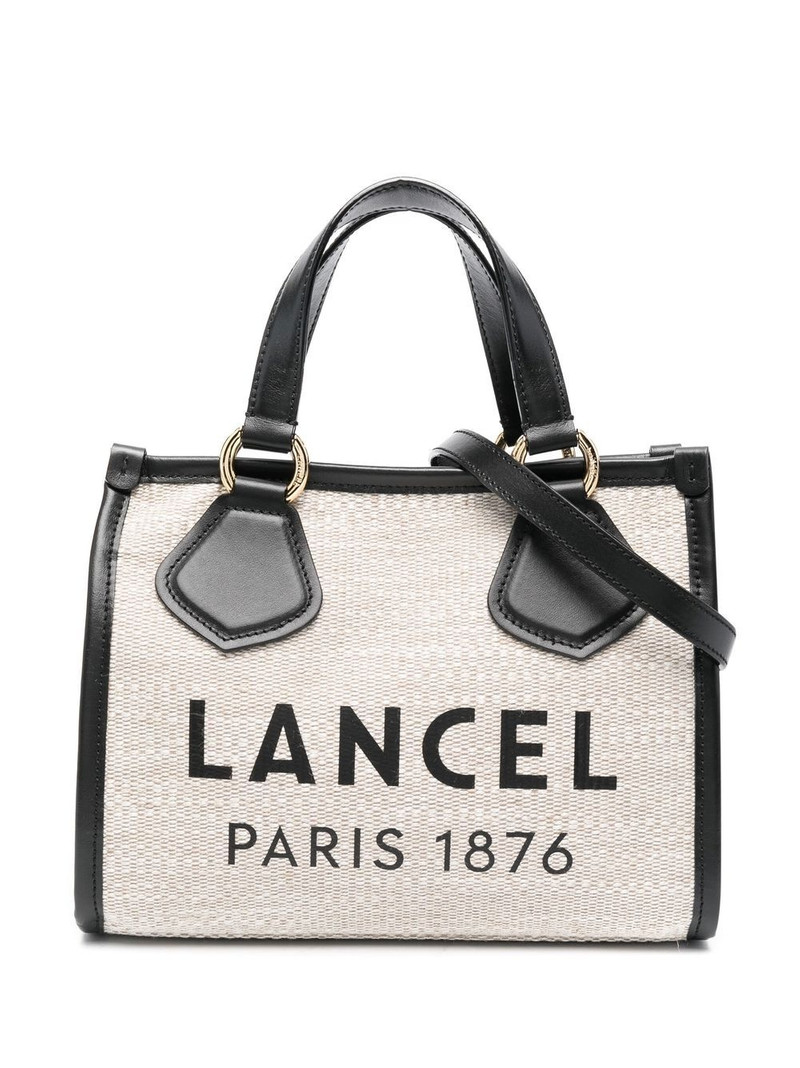 logo-print tote bag 1