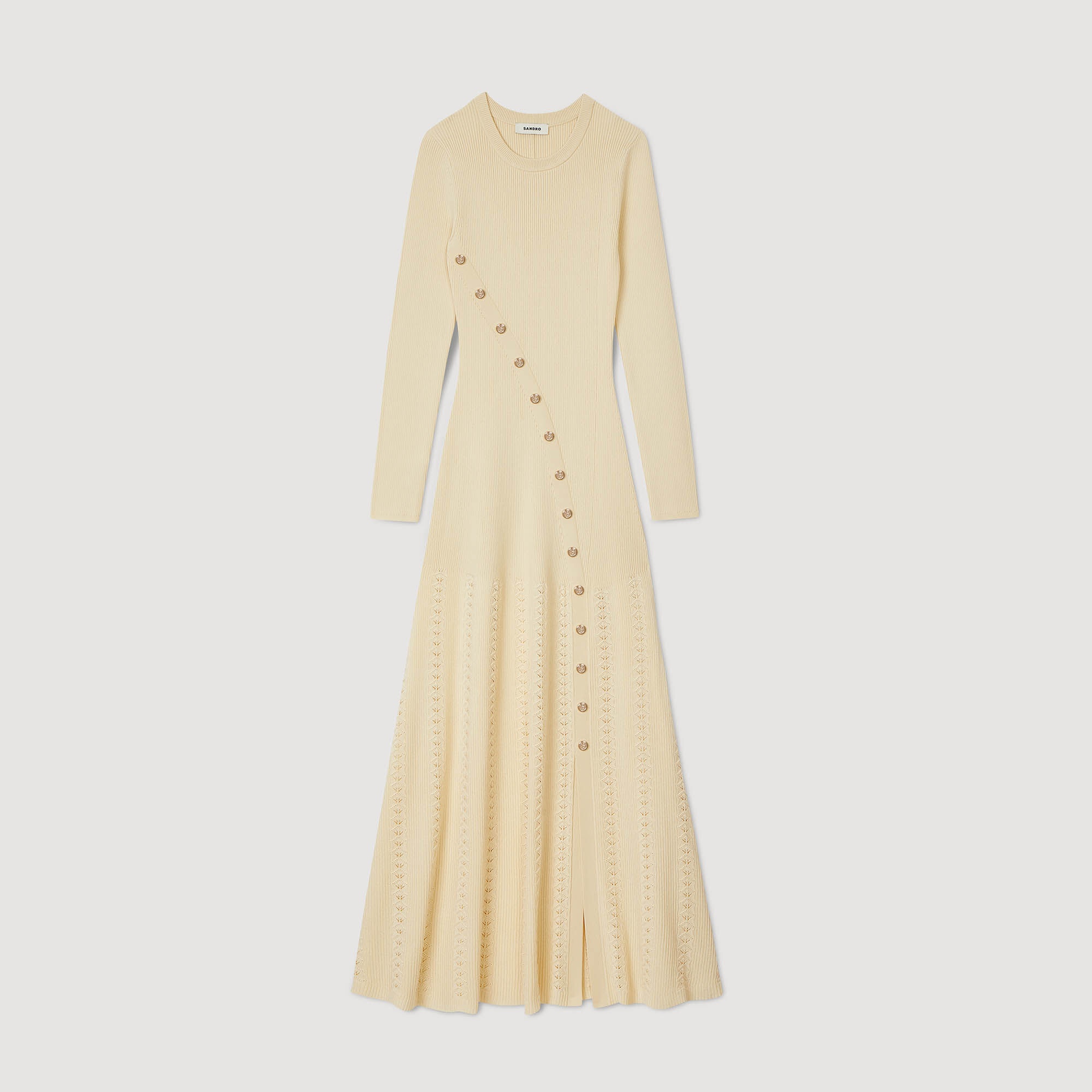 KNIT MIDI DRESS - 1