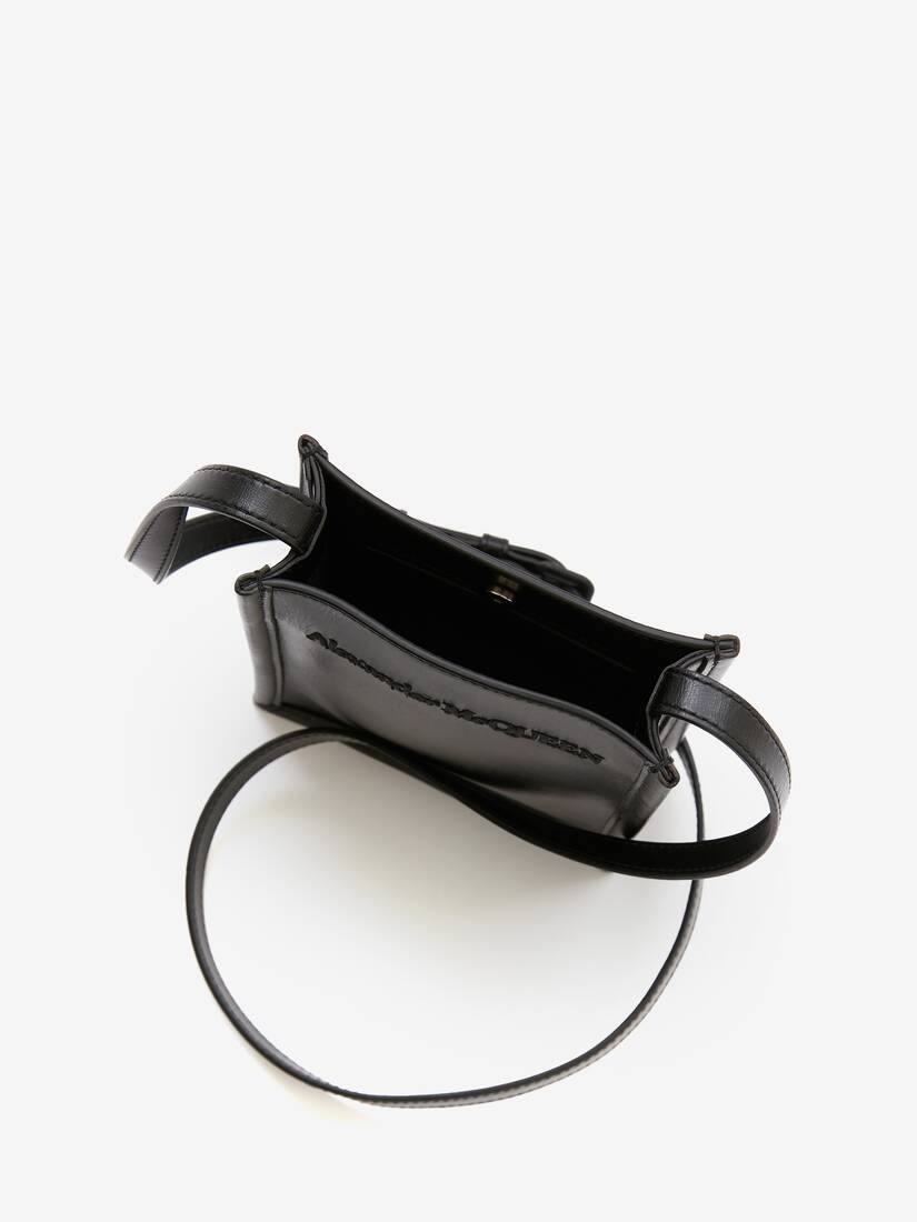 Mini Crossbody Bag in Black - 4