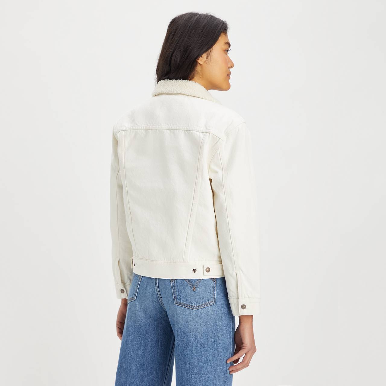 EX-BOYFRIEND SHERPA TRUCKER JACKET - 3