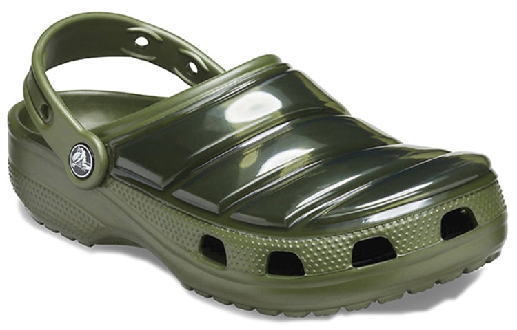 Crocs Classic Clog Crocs Army Green Sandals 206624-309 - 3