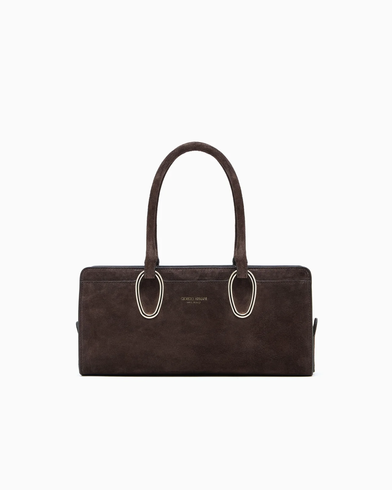 SUEDE BAULETTO BAG - 1