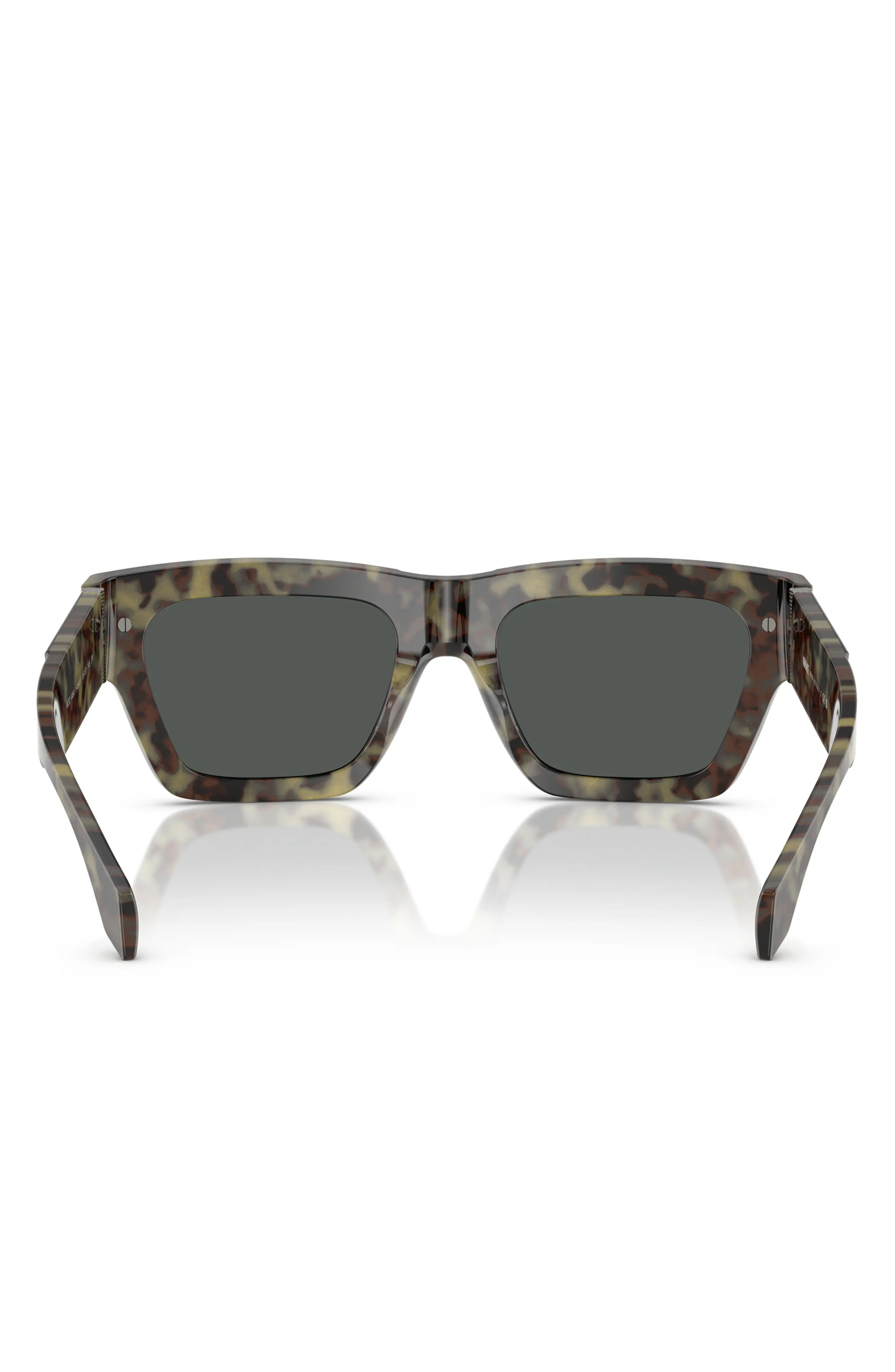 55mm Plaque Rectangular Sunglasses - 4