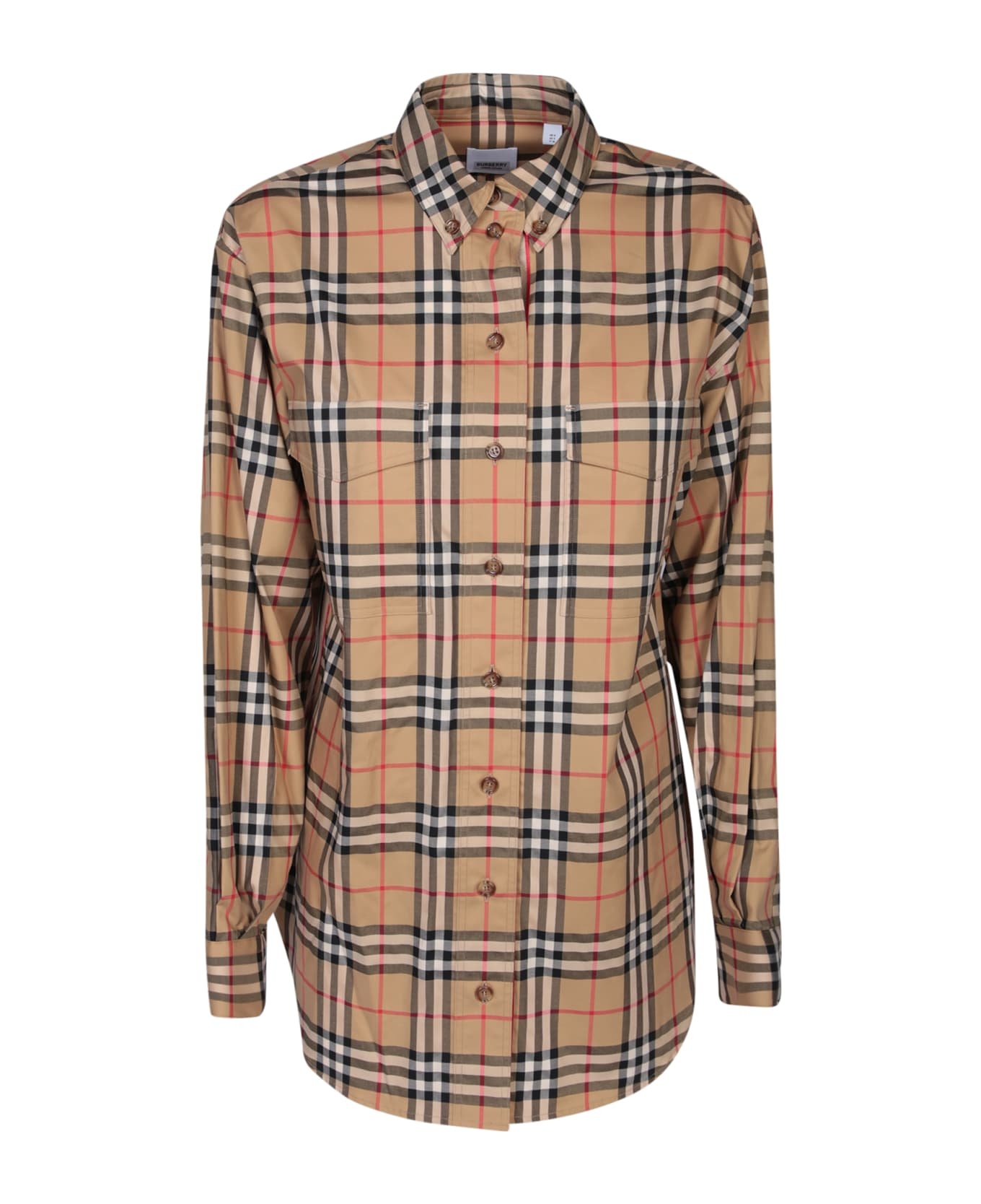 Checked Buttoned Shirt - 1