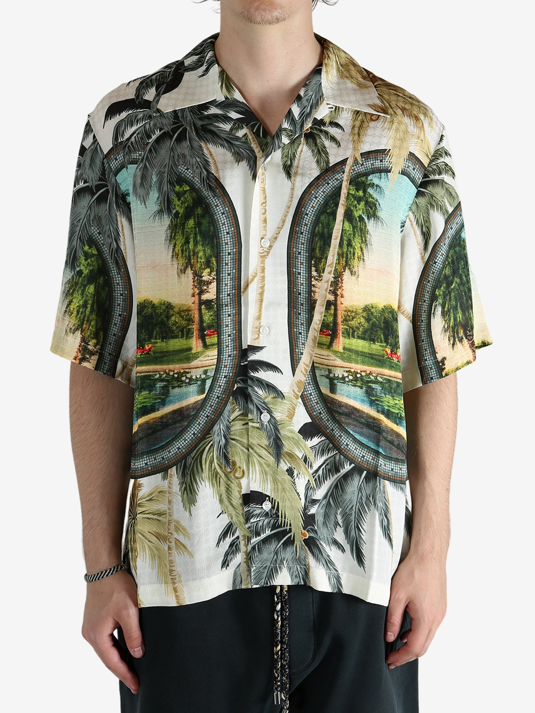 AMIRI - Men Paradise Bowling Shirt - 1
